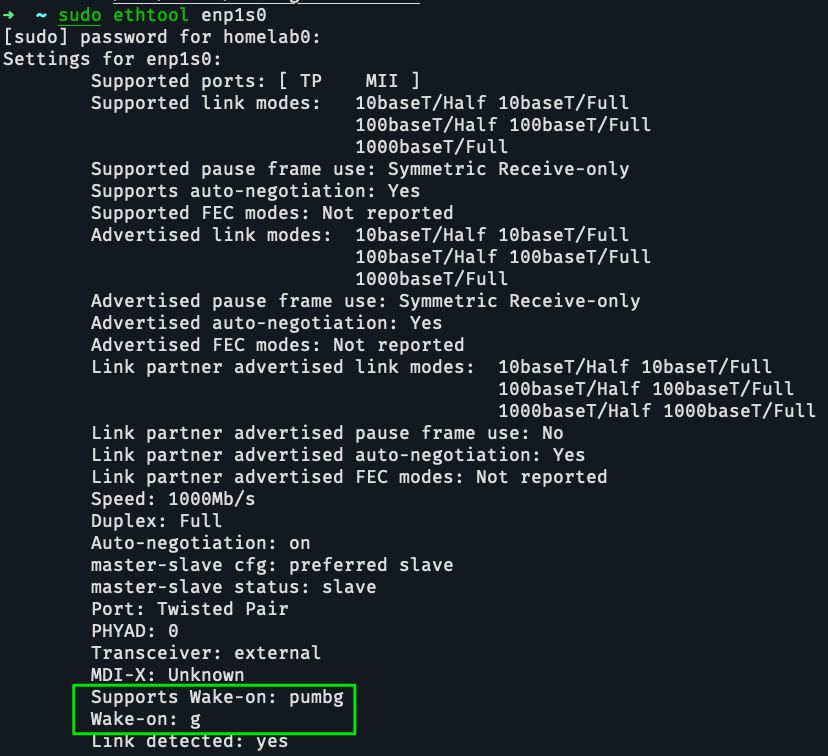 Confirming WAL capabilities